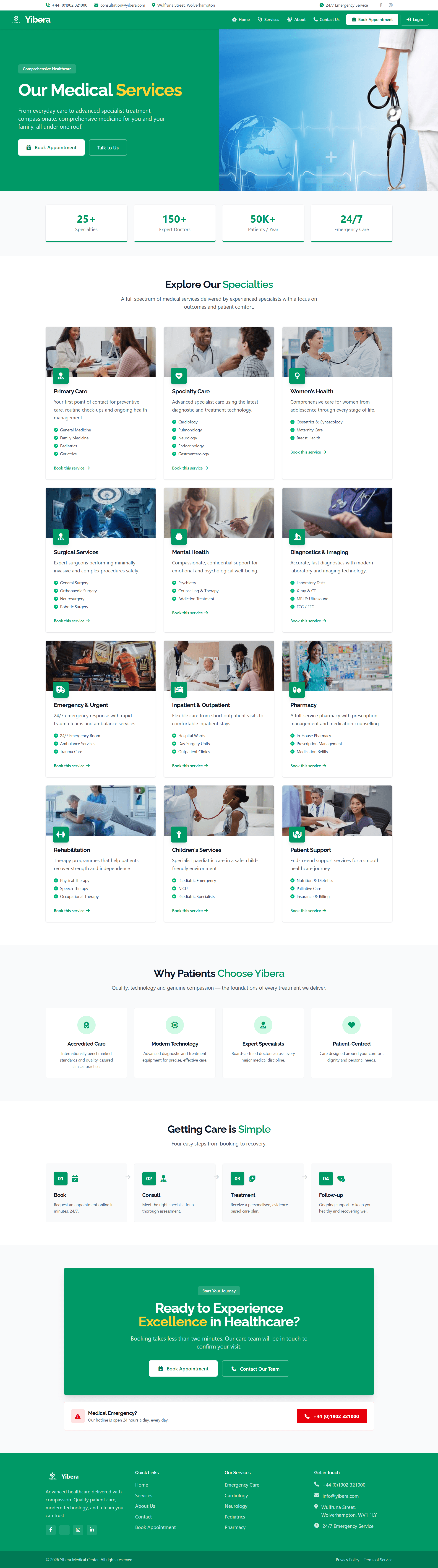 Yibera — Services