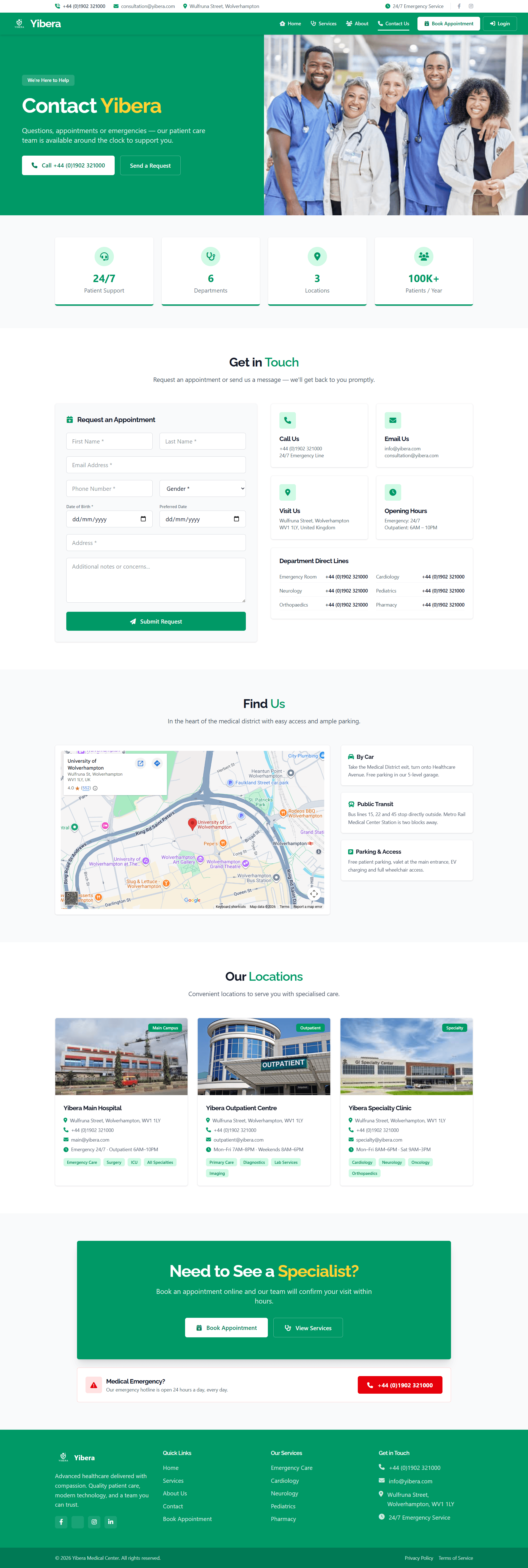 Yibera — Contact Us
