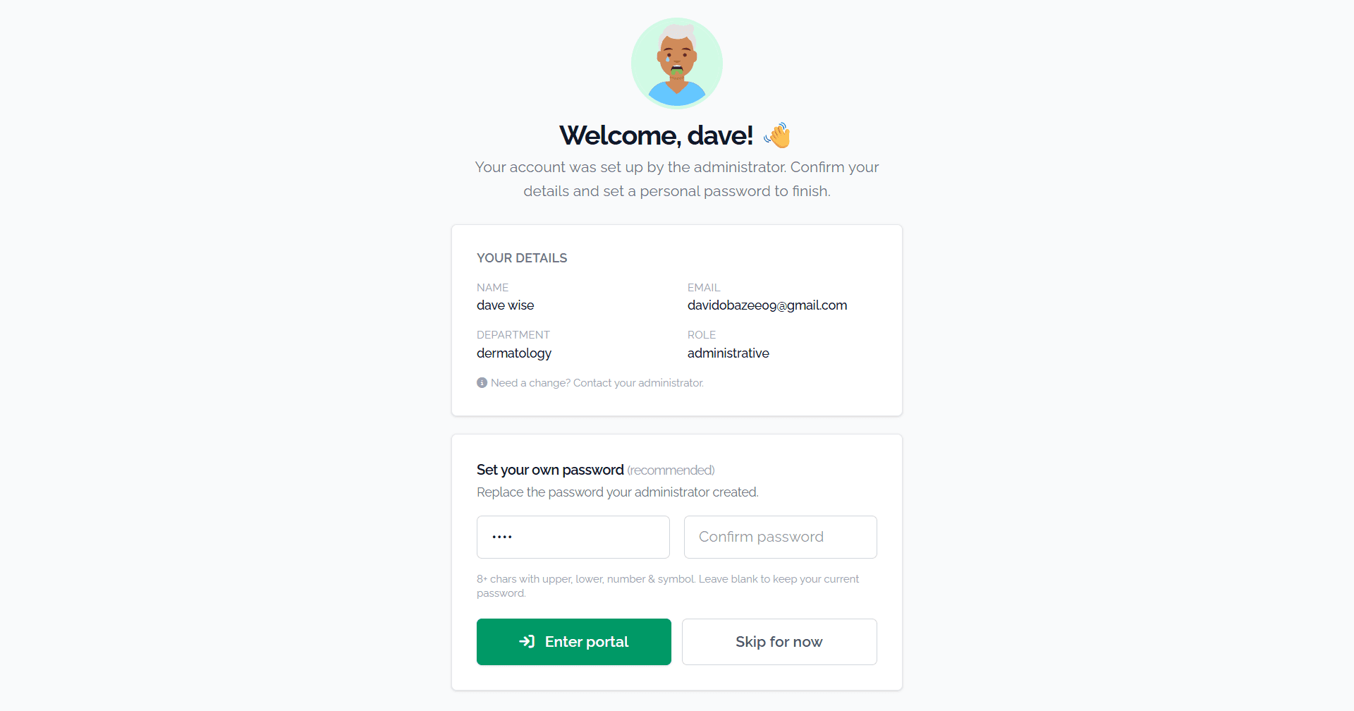 Yibera — Staff Onboarding